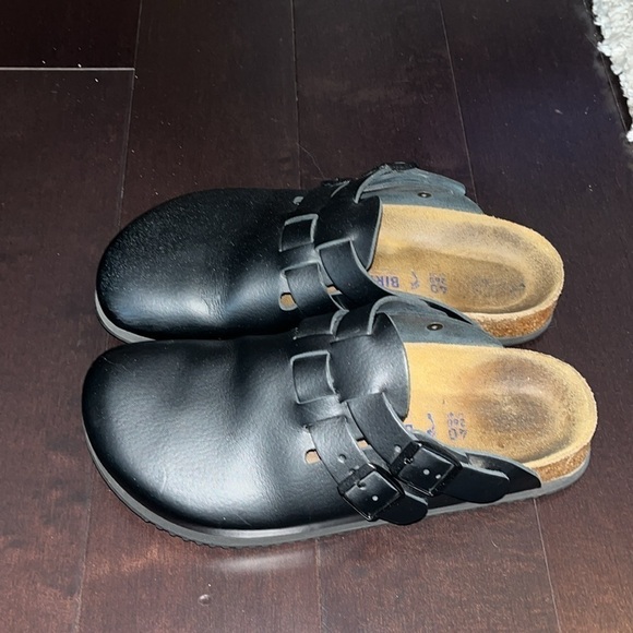BIRKI'S BIRKENSTOCK CAMDEN BLACK BIRKO-FLOR SOFTFOOT size EU40 - Picture 3 of 5